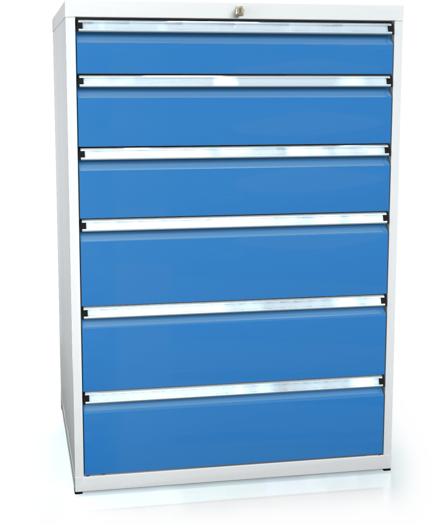 Schubladenschränke 1240 x 860 x 750 - 5x Schubladen